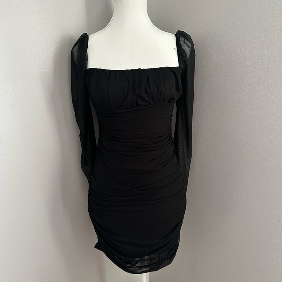 Sunday Best NEW Mesh Mini Dress - Picture 1 of 6